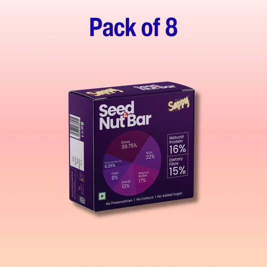 Seed and Nut Bar (pack of 8, 50gm*8=400GM)